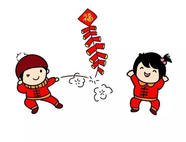過年放鞭炮簡筆畫怎么畫步驟圖片