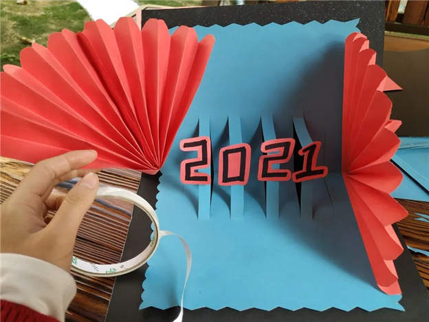 2021新年賀卡怎么做步驟圖片