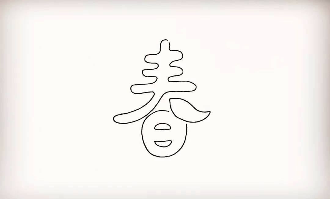 春天簡筆畫