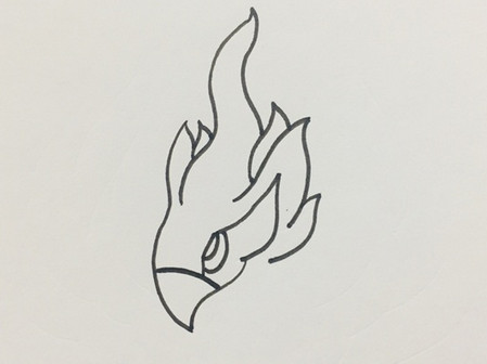 朱雀簡(jiǎn)筆畫(huà)怎么畫(huà)步驟圖片