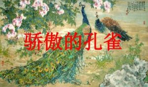 驕傲的孔雀寓言故事