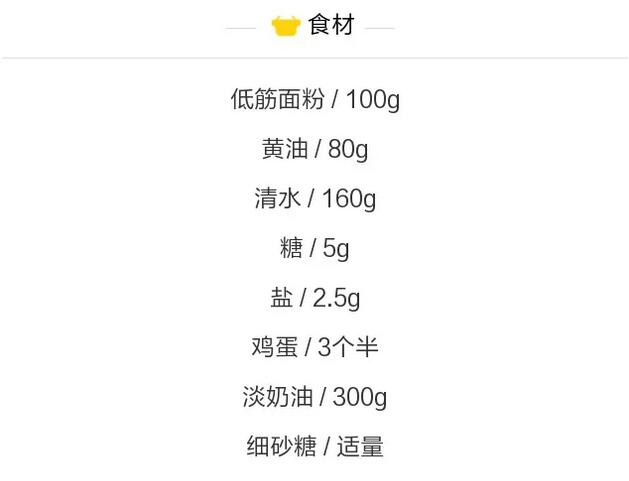 適合小寶寶泡芙的做法