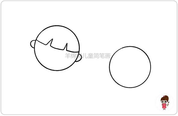 慶新年簡筆畫