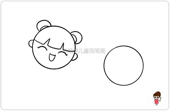 慶新年簡筆畫