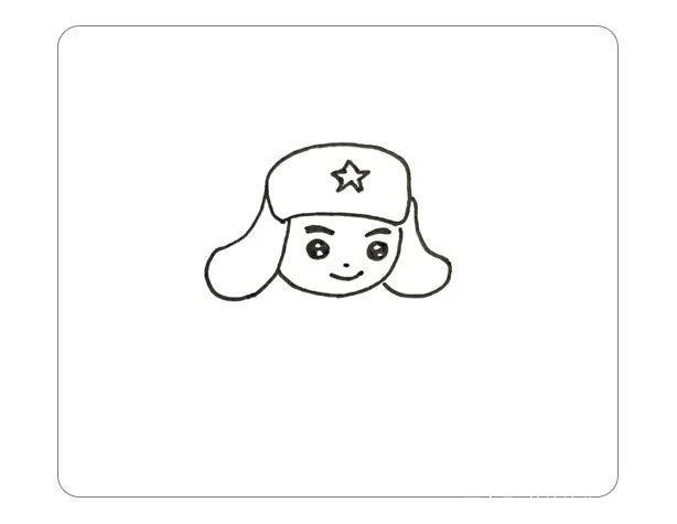 教你怎么畫雷鋒簡(jiǎn)筆畫簡(jiǎn)單又漂亮