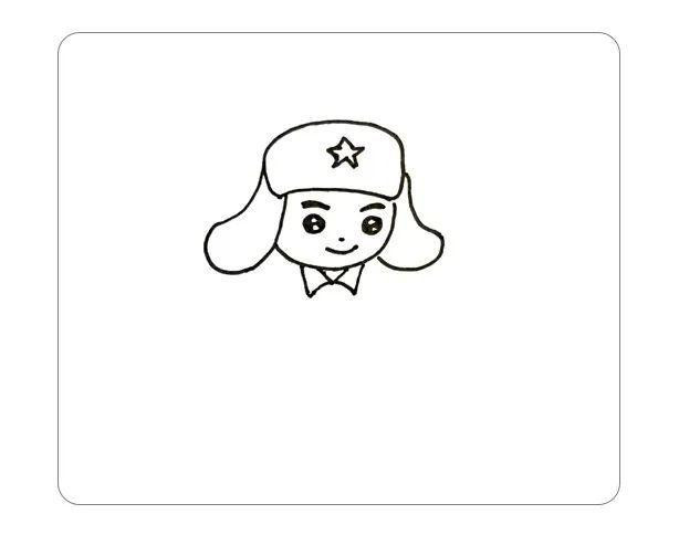 教你怎么畫雷鋒簡(jiǎn)筆畫簡(jiǎn)單又漂亮