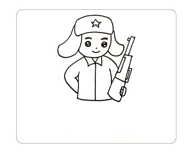 教你怎么畫雷鋒簡(jiǎn)筆畫簡(jiǎn)單又漂亮