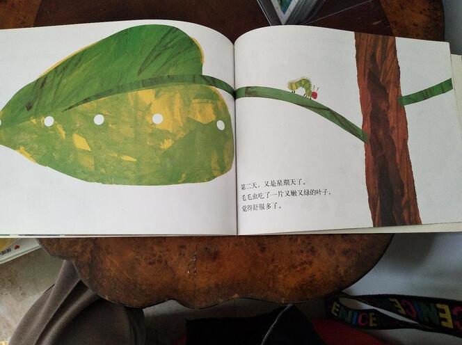 兒童繪本故事推薦《好餓的毛毛蟲》