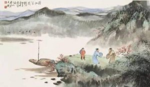 韓琮晚春江晴寄友人古詩帶拼音版