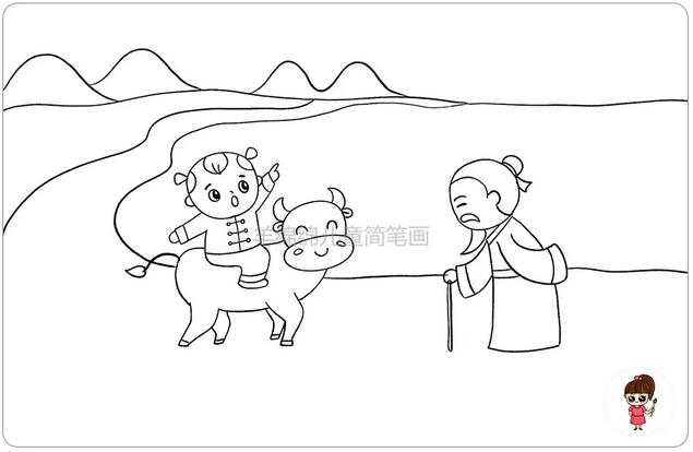 《清明》古詩配畫