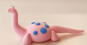 橡皮泥手工制作小恐龍教程圖解