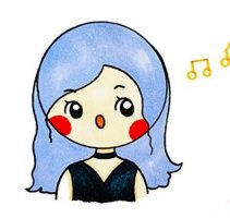 音樂老師簡(jiǎn)筆畫怎么畫彩色