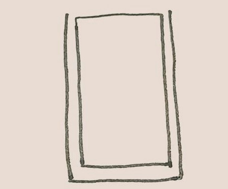 生活用品鏡子簡筆畫怎么畫