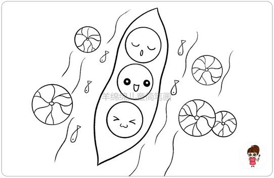 清明節(jié)青團簡筆畫