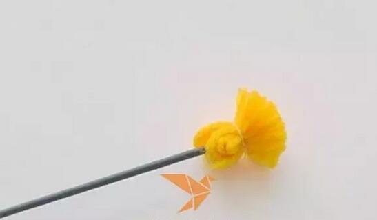 清新的小雛菊紙藝花制作教程
