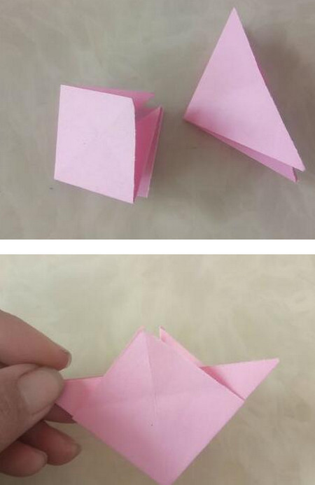 折紙陀螺步驟圖片