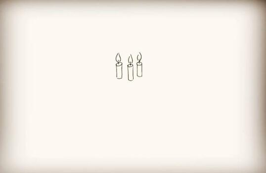 生日蛋糕簡筆畫