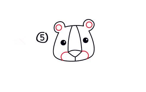 獅子簡筆畫怎么畫步驟圖片
