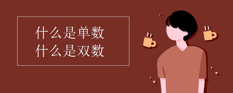 什么是單數(shù)什么是雙數(shù)