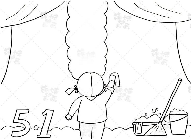 小學(xué)生五一勞動(dòng)節(jié)手抄報(bào)
