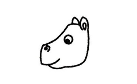 犀牛簡(jiǎn)筆畫(huà)步驟圖片