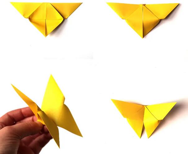 蝴蝶手工折紙步驟圖片簡(jiǎn)單