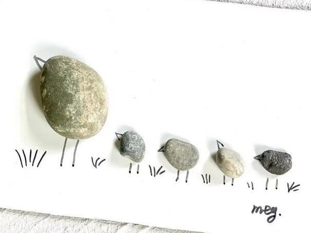 石頭創(chuàng)意畫，好玩到停不下來(lái)