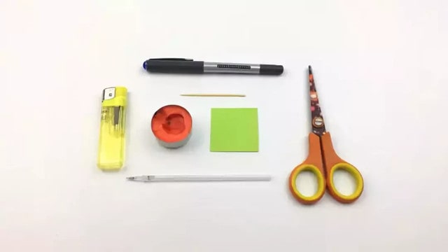 科學小實驗手工制作《轉(zhuǎn)動的紙片》