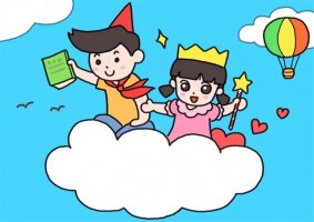 可愛(ài)的六一兒童節(jié)簡(jiǎn)筆畫，畫出美好時(shí)光