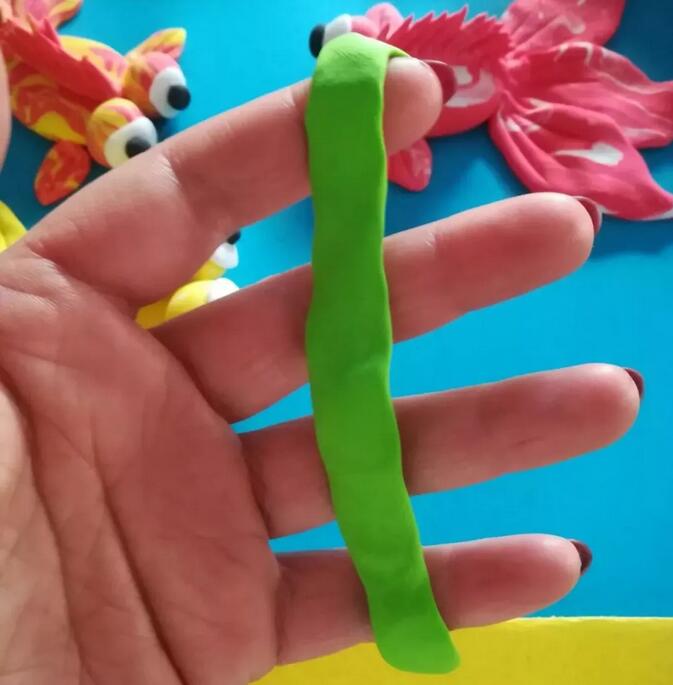 超輕粘土手工制作金魚