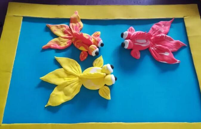 超輕粘土手工制作金魚