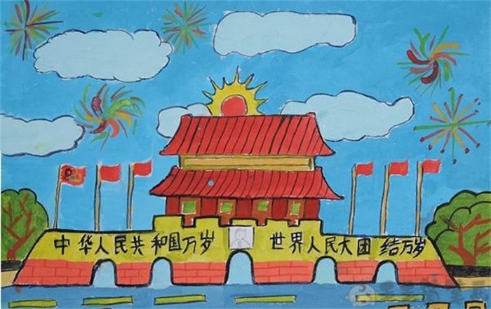 北京天安門圖畫兒童畫（31p）
