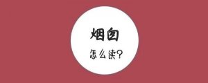 煙囪的拼音怎么讀