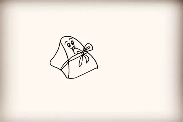 兒童畫粽子怎么畫簡(jiǎn)筆畫