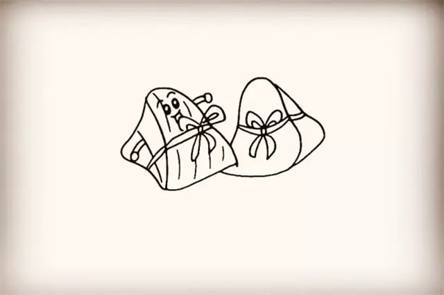 兒童畫粽子怎么畫簡(jiǎn)筆畫