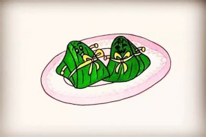 兒童畫粽子怎么畫簡筆畫