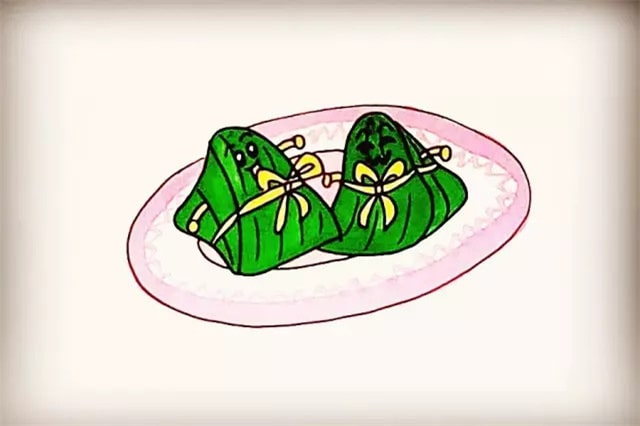 兒童畫粽子怎么畫簡(jiǎn)筆畫