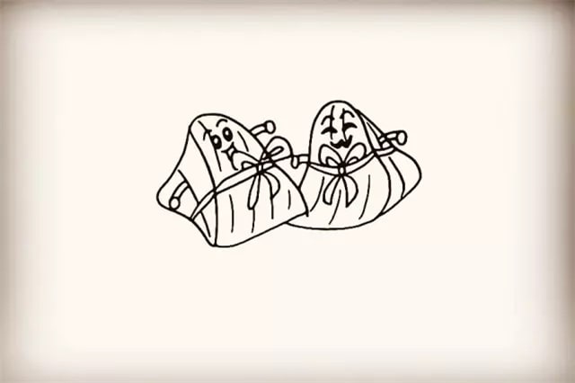 兒童畫粽子怎么畫簡(jiǎn)筆畫