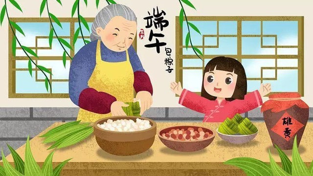 端午節(jié)包粽子作文300字