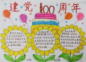 建黨100周年手抄報(bào)文字內(nèi)容
