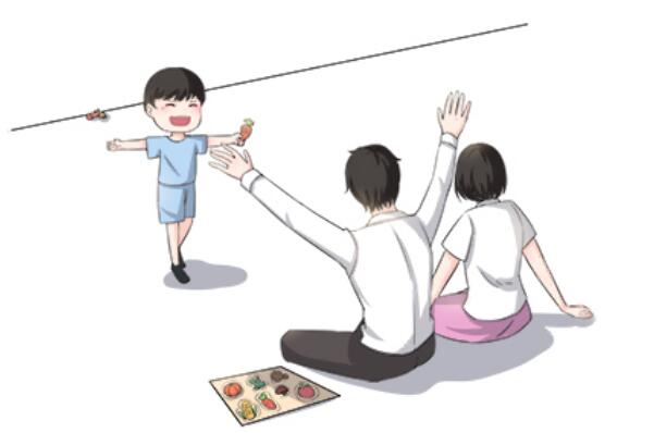 適合3～5歲孩子玩的室內運動親子游戲