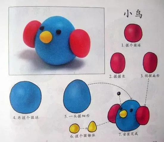 100種兒童創(chuàng)意橡皮泥手工制作教程