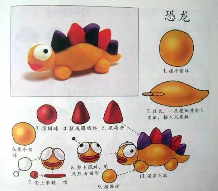 100種兒童創(chuàng)意橡皮泥手工制作教程