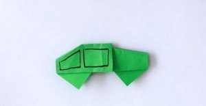 大貨車手工折紙方法