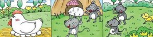 小學(xué)二年級(jí)看圖寫話《老鼠偷雞蛋》