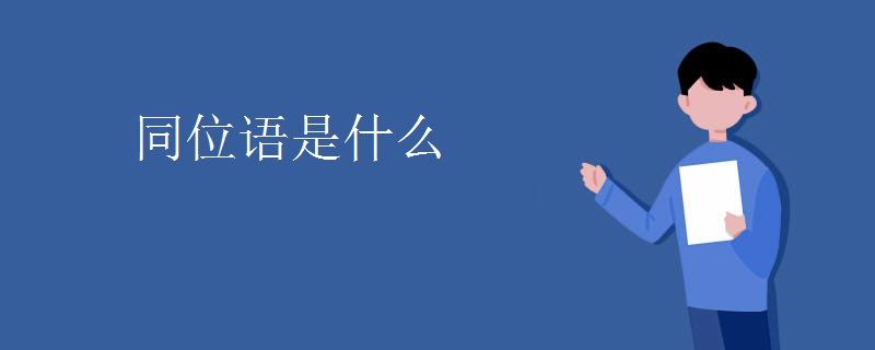 同位語(yǔ)是什么