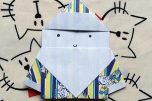 圣誕老人折紙?jiān)趺凑鄄襟E