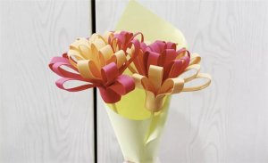 一束美麗的紙花手工制作怎么做