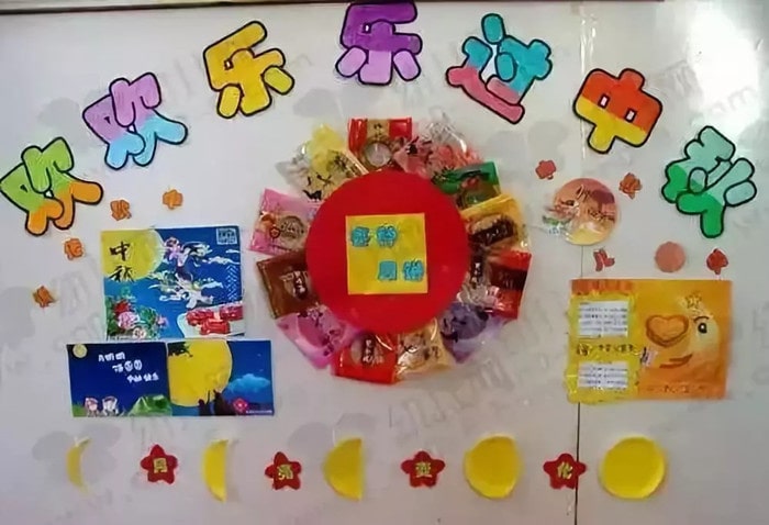幼兒園中秋節(jié)環(huán)境布置圖片