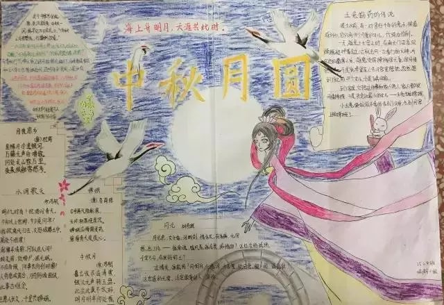 中秋節(jié)手抄報圖片大全